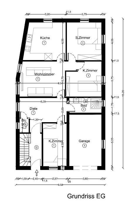 EG Grundriss