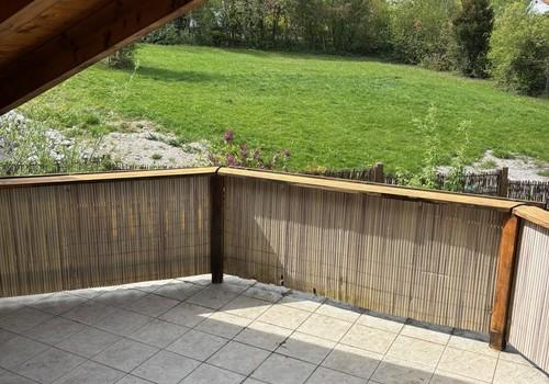 Blick von Balkon