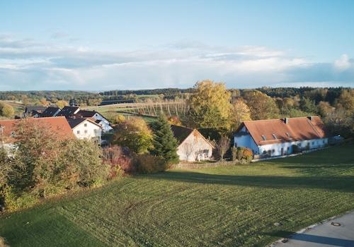 Blick zu Hopfenfelder 