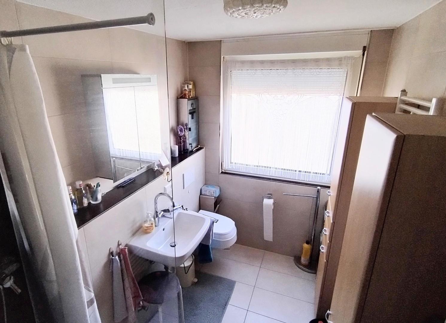 WC und WT im Badezimmer
