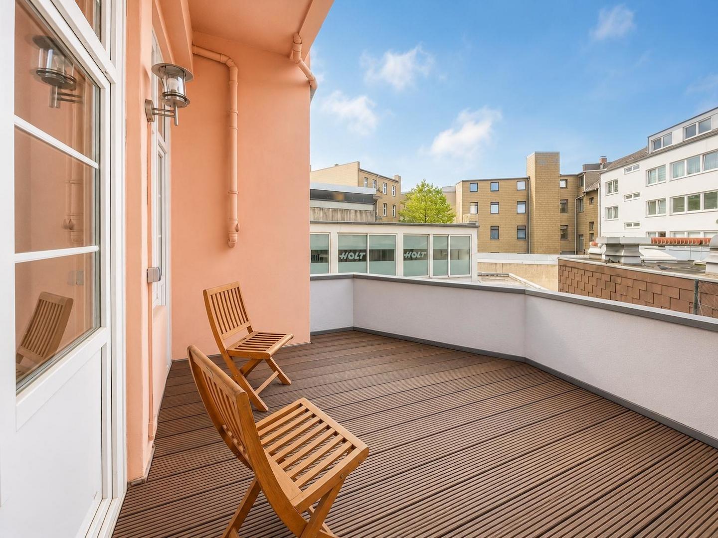 Balkon aussicht