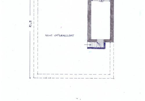 Grundriss Keller