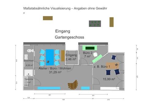 2D Gartengeschoss