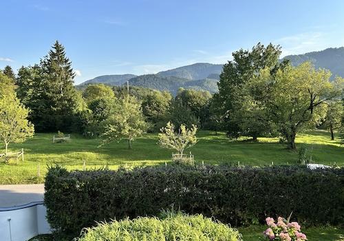 Ausblick von der Terasse