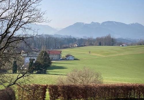 unverbaubarer Alpenblick