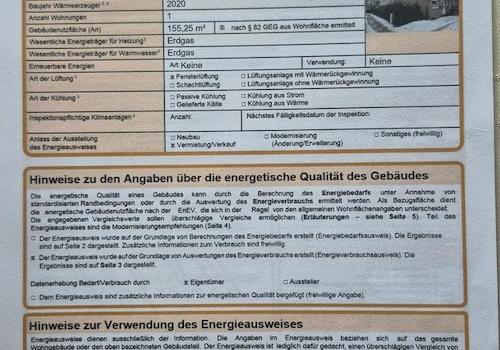 Energieausweis