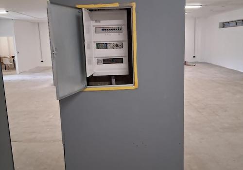 Halle im Erdgeschoss (Strom)
