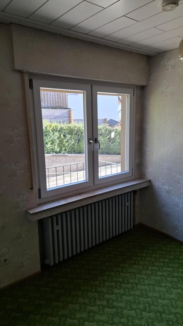 Blick aus dem Gästezimmer EG