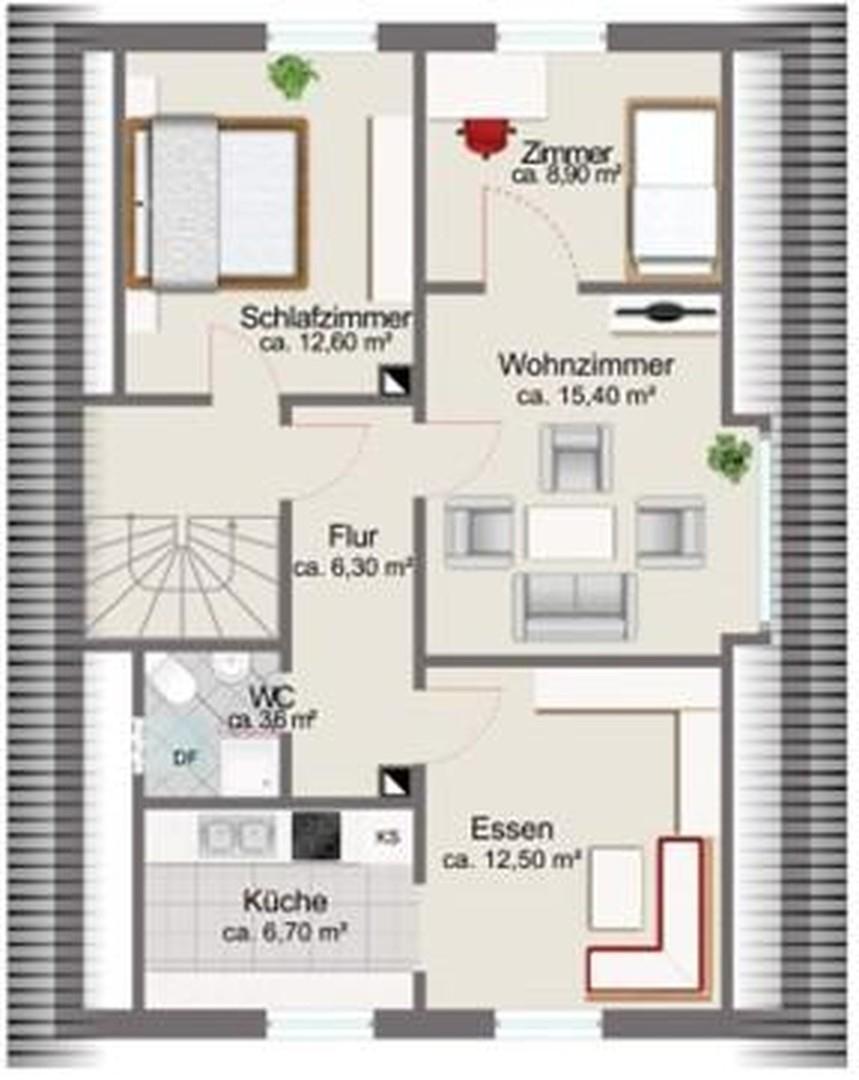 Grundriss 1 OG