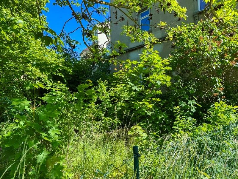 Zur Haustür geht es um die Ecke