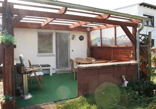 Überdachte Terrasse