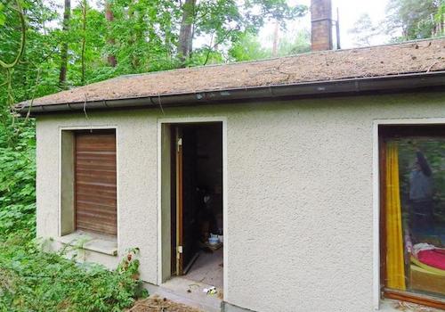 Sommerhaus Eingangsseite