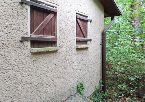 Sommerhaus Detail Rückseite