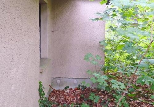 Sommerhaus Detail Straßenseite
