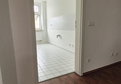 Blick in die Küche