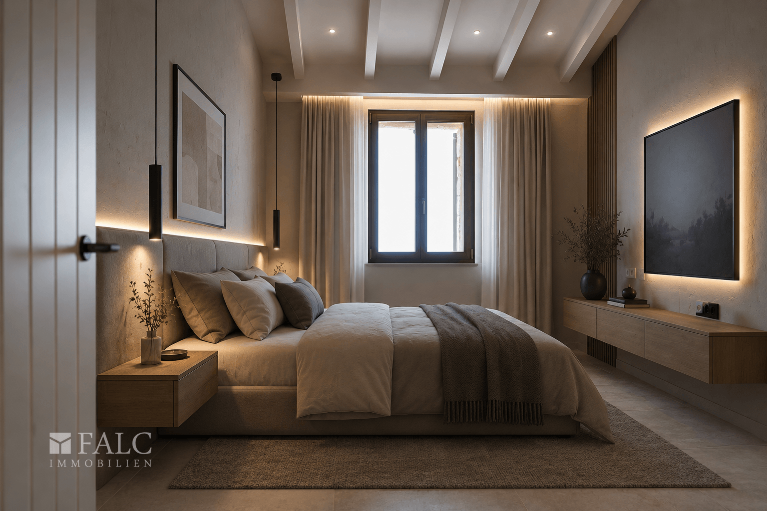 Schlafzimmer Beispiel KI