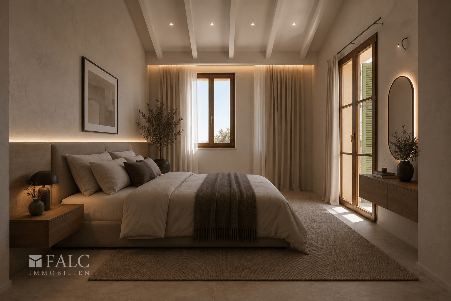Schlafzimmer Beispiel KI