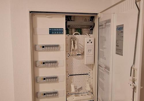 Neue Elektroverteilung