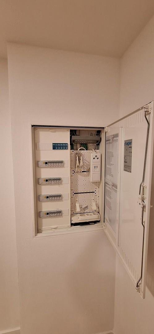 Neue Elektroverteilung