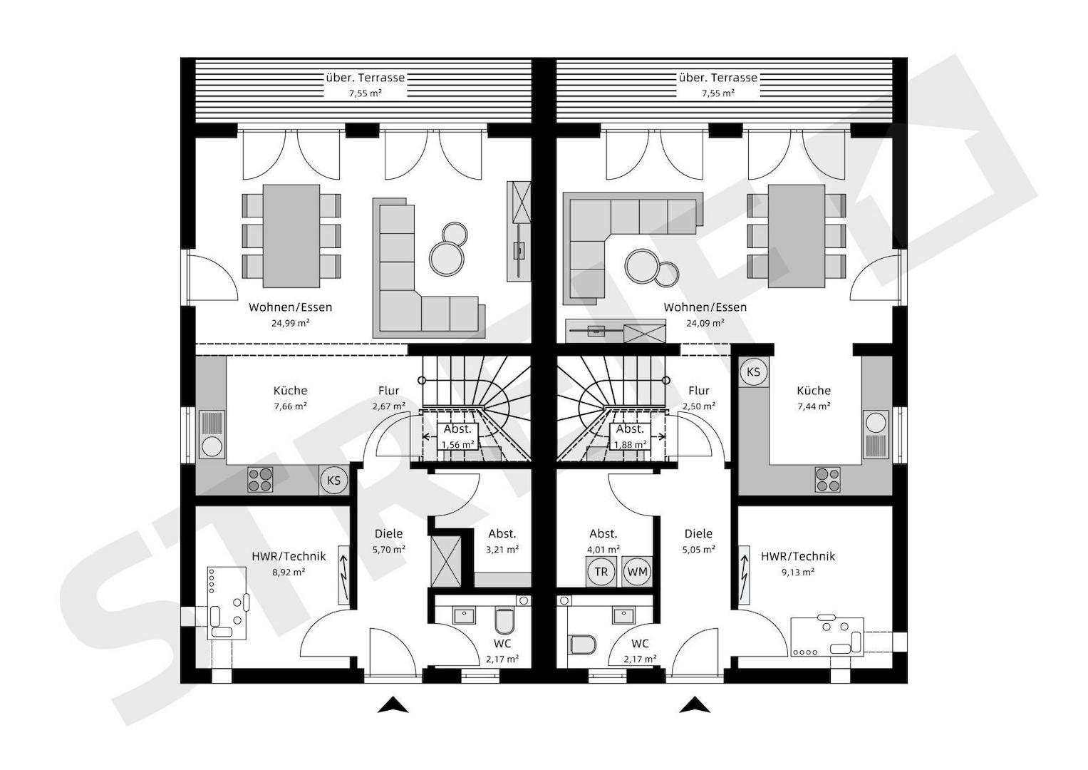 Beispiel Grundriss EG