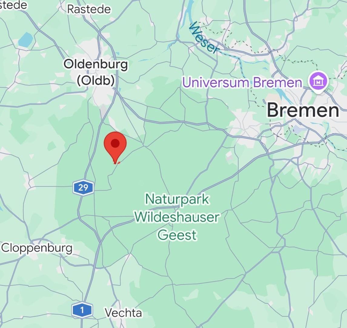 Ungefährer Standort