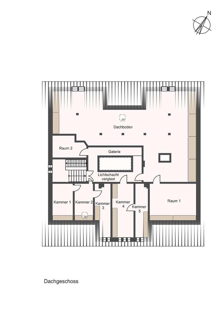 Grundriss Dachgeschoss