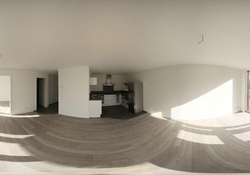 offenes Wohnzimmer/Küche