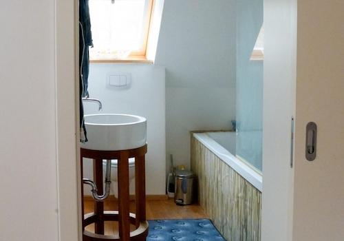 Ferienwohnung Badezimmer