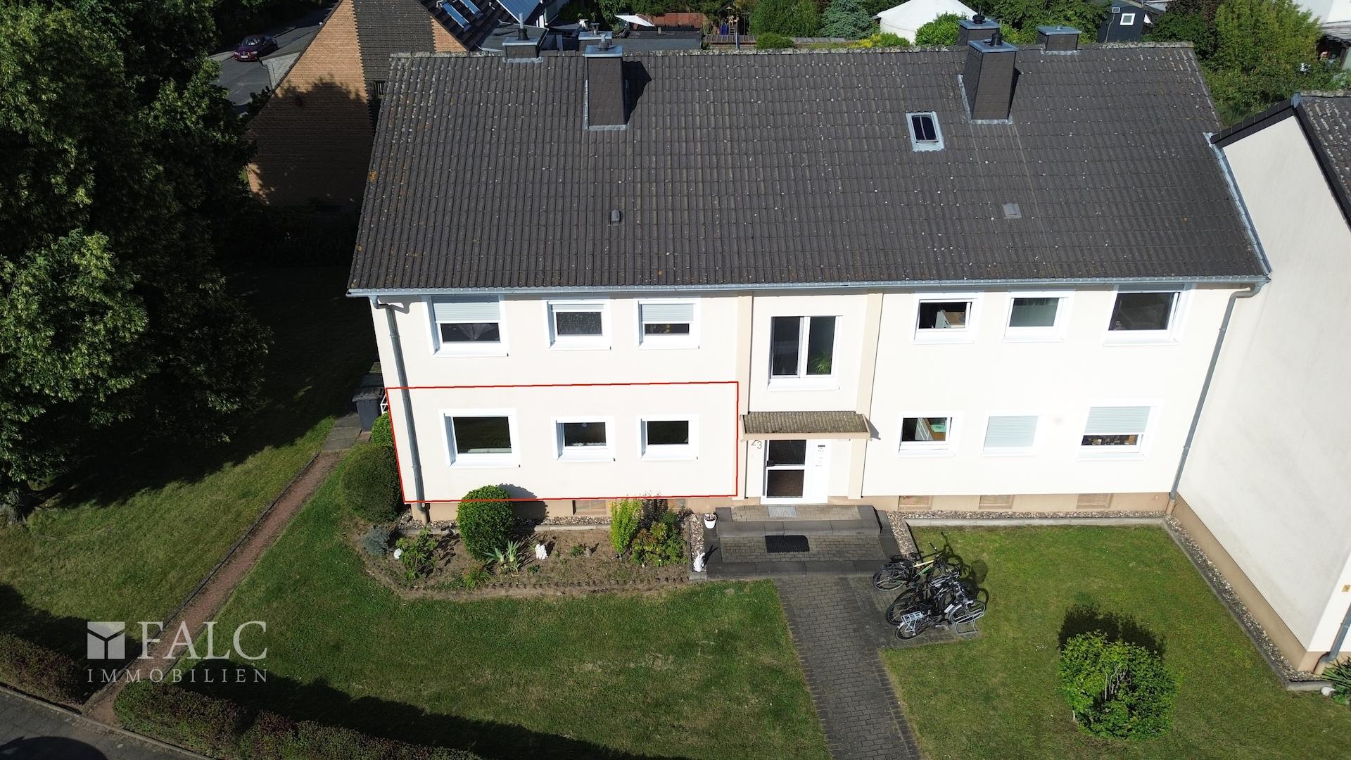Hausansicht vorne v. oben
