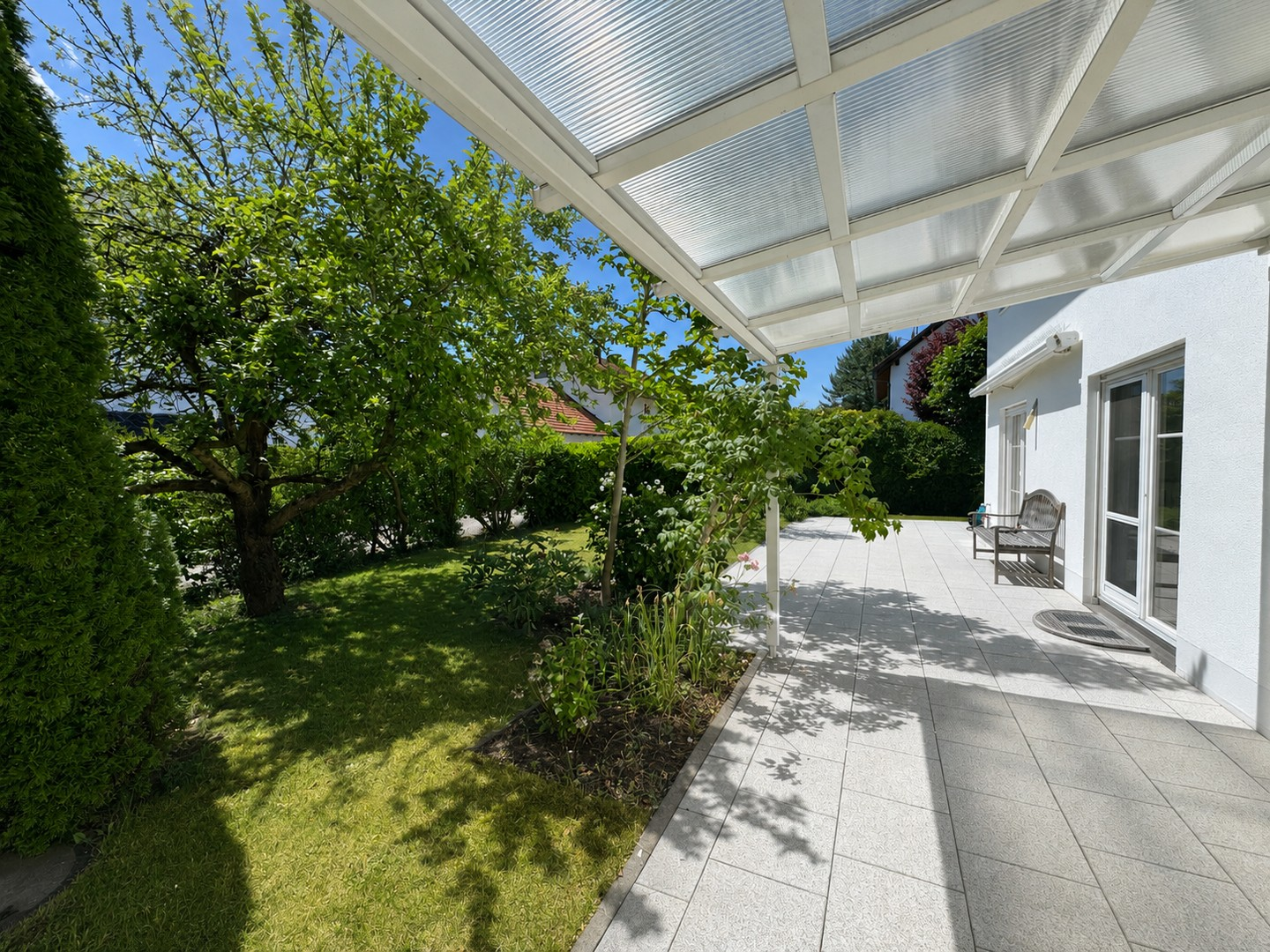 Blick in den Garten