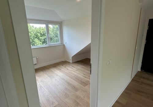 Blick ins Schlafzimmer
