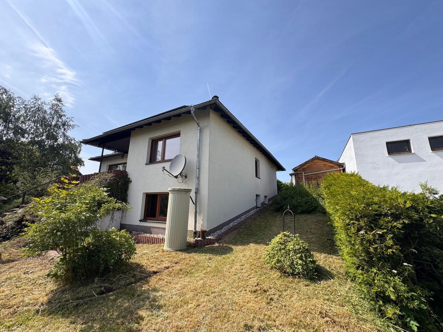 Blick aus dem Garten