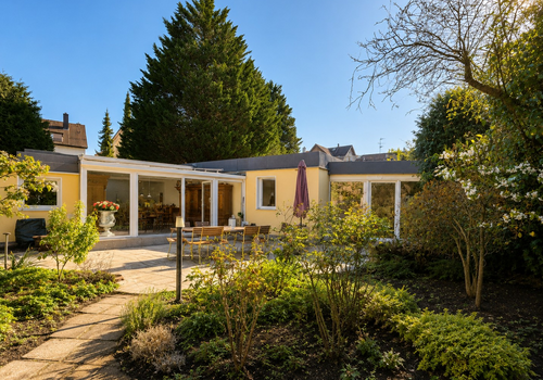 Blick vom Garten