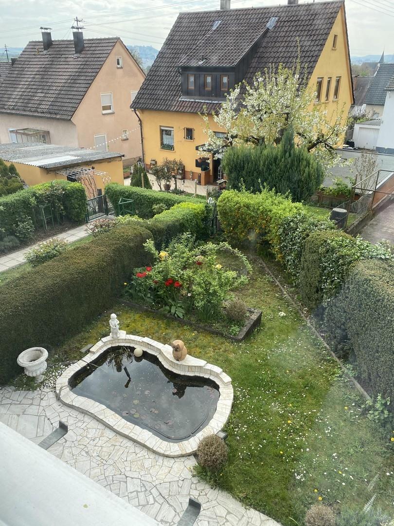 Garten mit Teich 