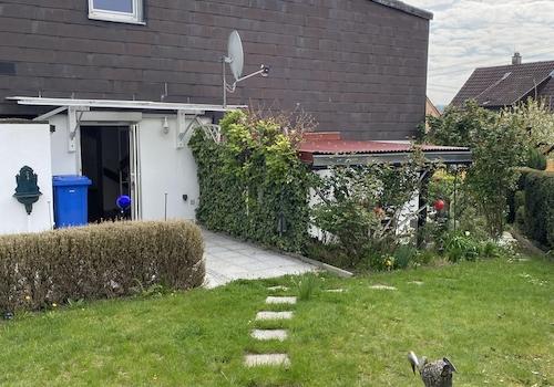 Garten Westseite