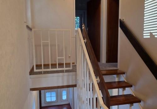 Treppe zu den Kinderzimmern 