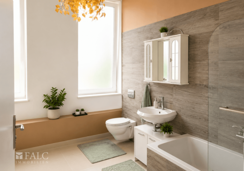 modernisiertes Badezimmer