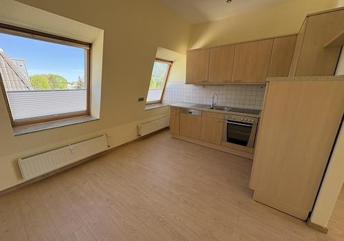 Küche mit Blick zur EBK