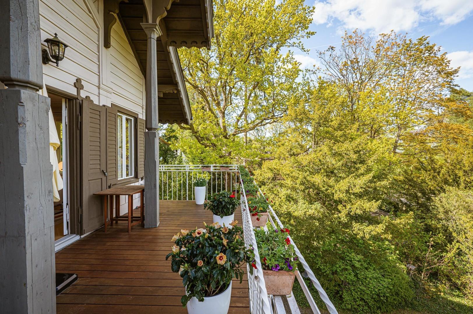 Terrasse vor Wohnzimmer 