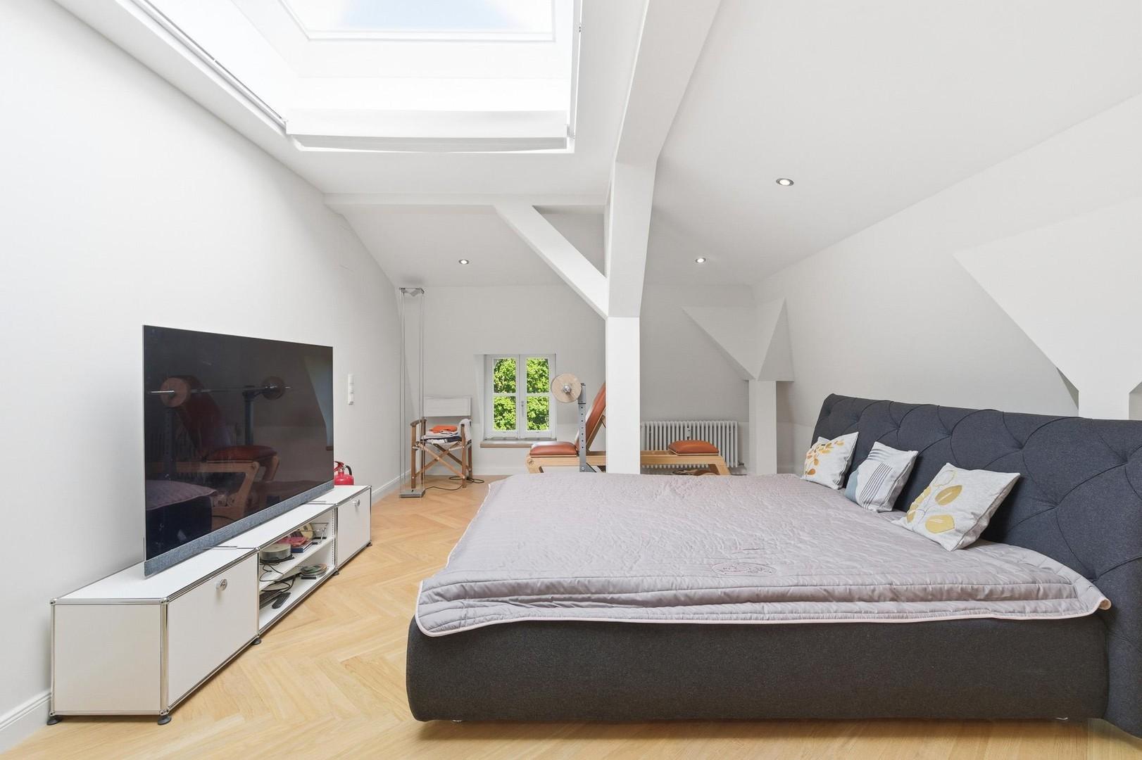 Schlafzimmer im DG