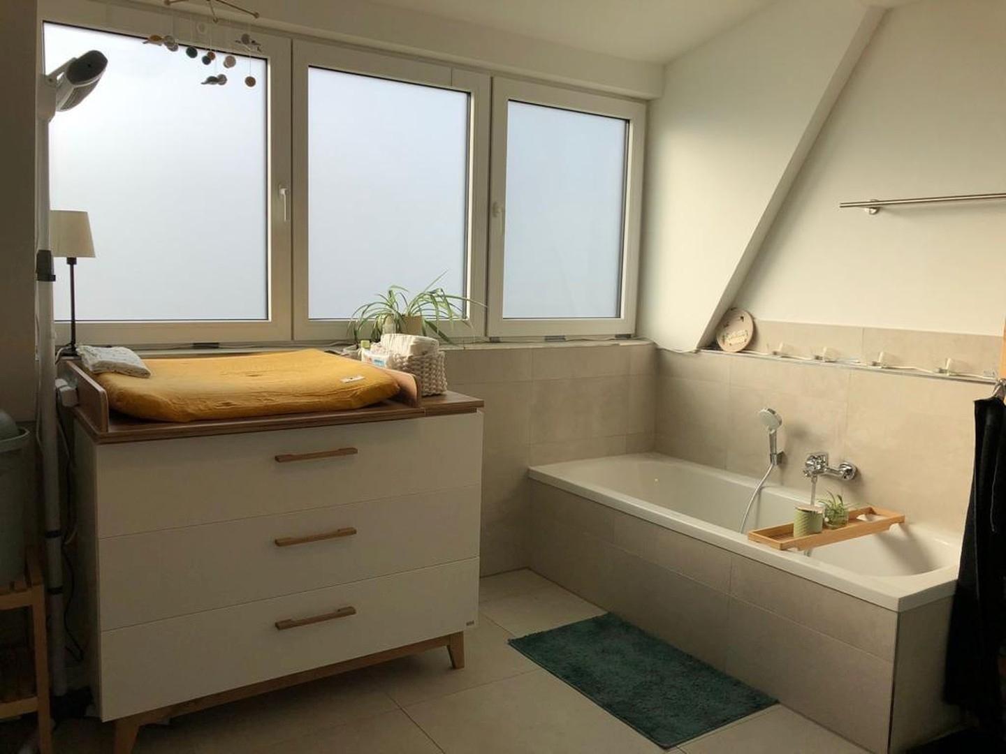 Badezimmer eingerichtet