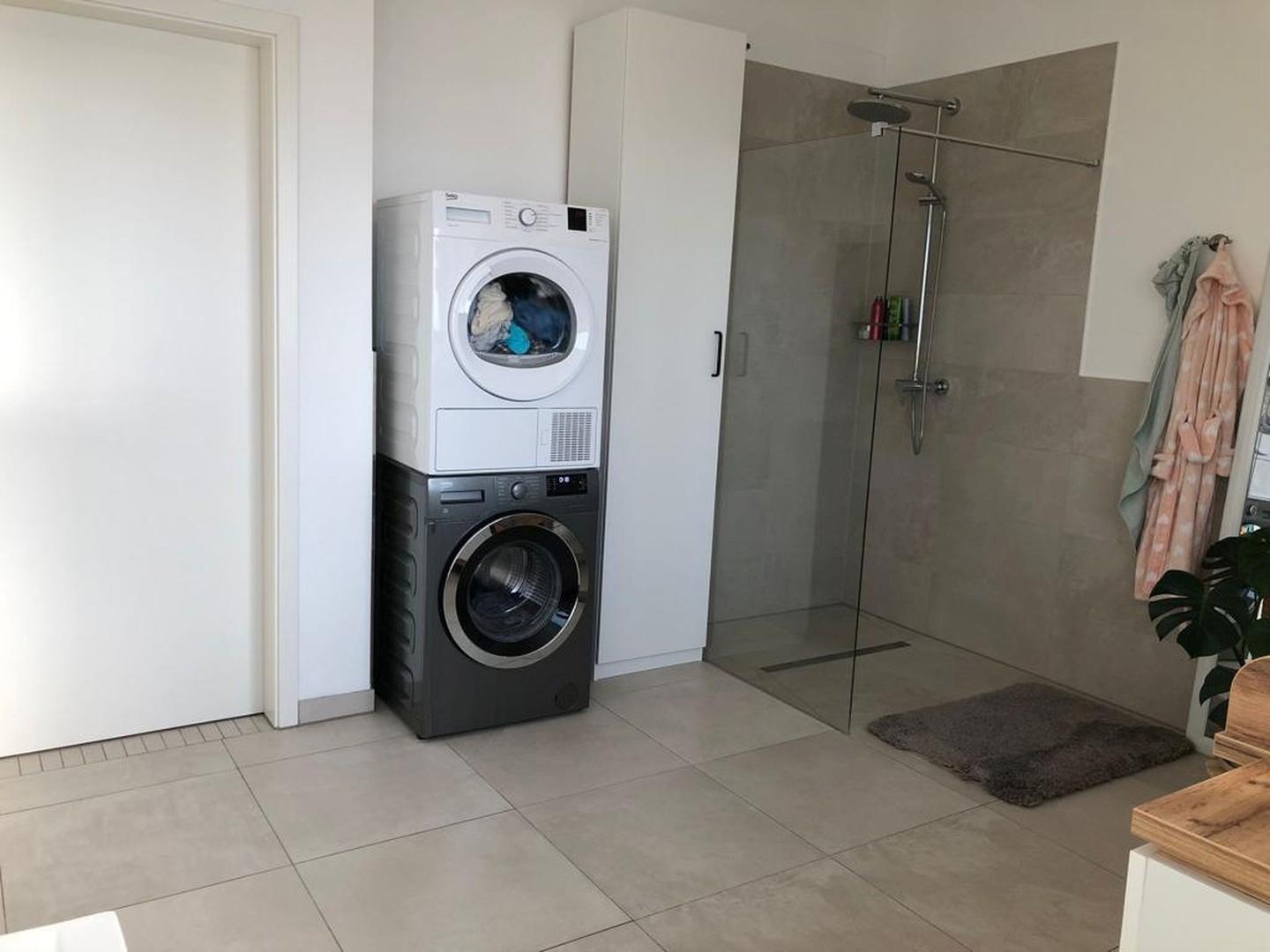 Badezimmer eingerichtet