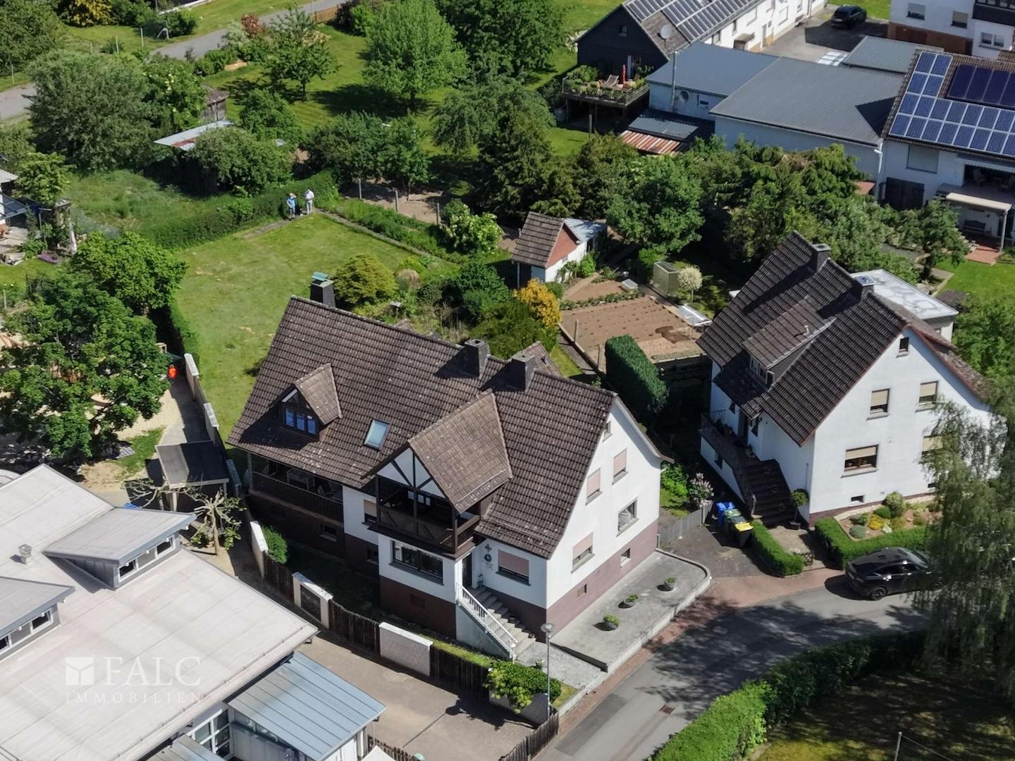 Drohnenbild seitlich vorne