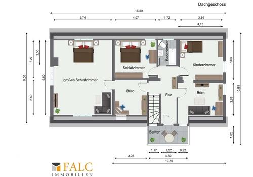 Grundriss Dachgeschoss