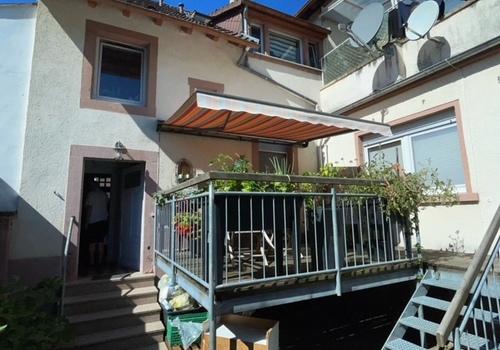 Eingang zum Haus