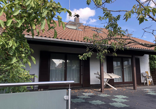 Terrasse zu Wohn/Schlafbereich