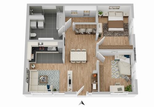 3D- Grundriss 
