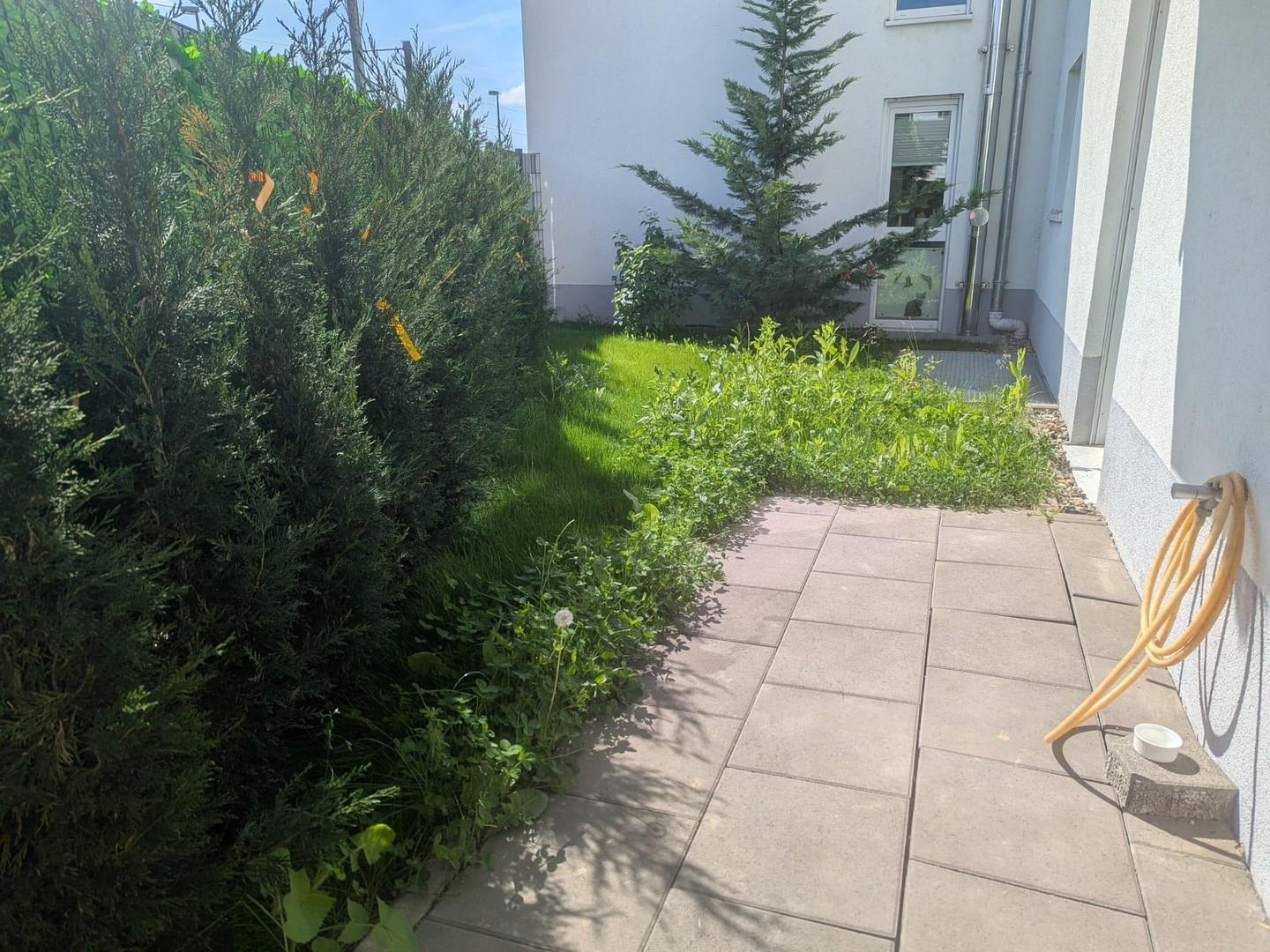 Terrasse und Garten