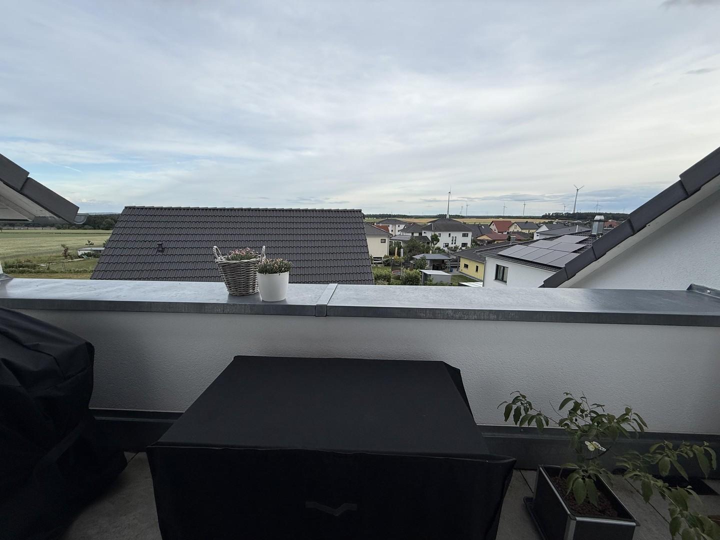 Loggia mit Fernblick