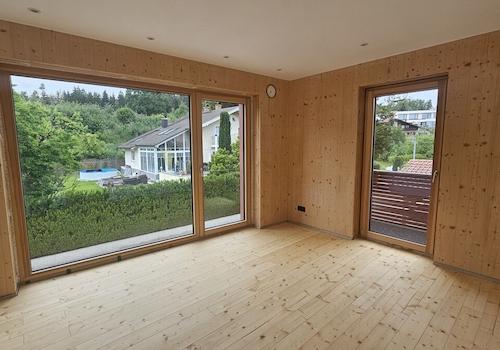 Wohlbefinden durch Holz